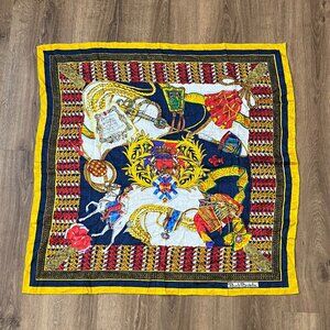 Renato Balestra Multicolor Italian British Scarf